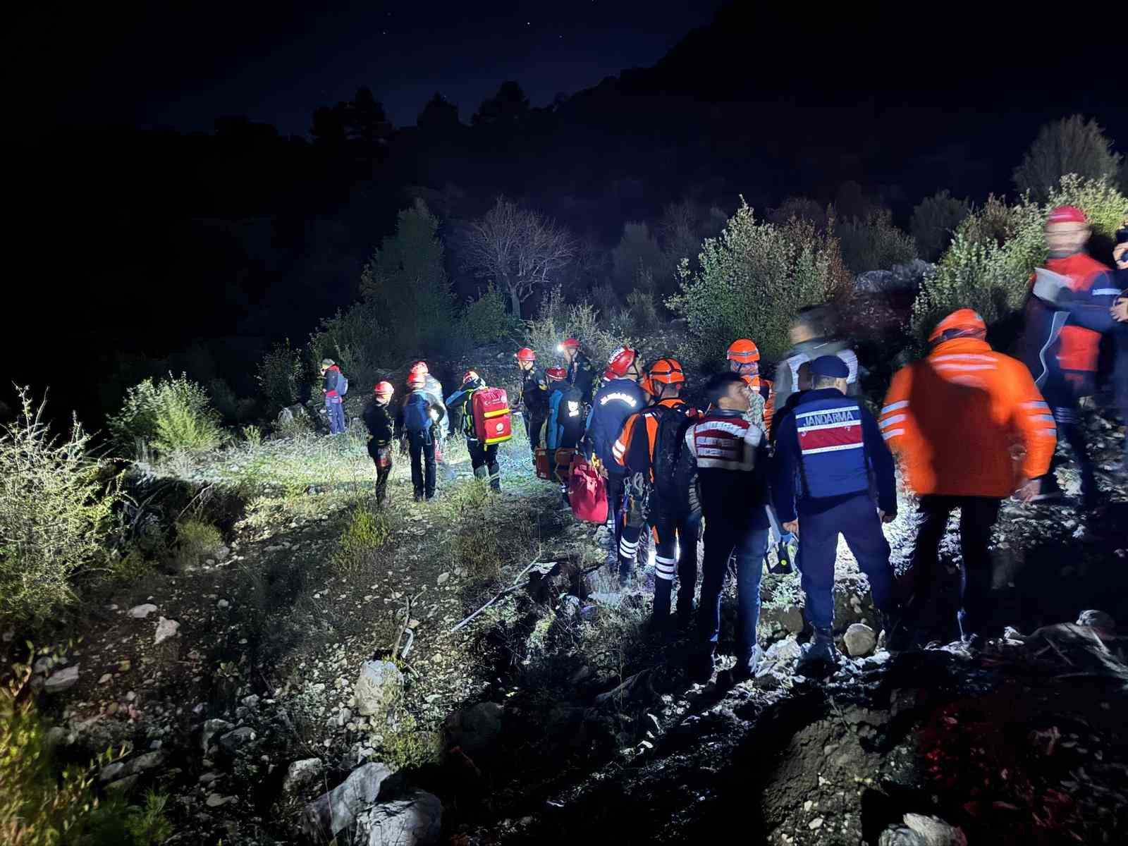 Yazılı Kanyon’da hayatını kaybeden İHH gönüllüsünün cansız bedenine ulaşıldı